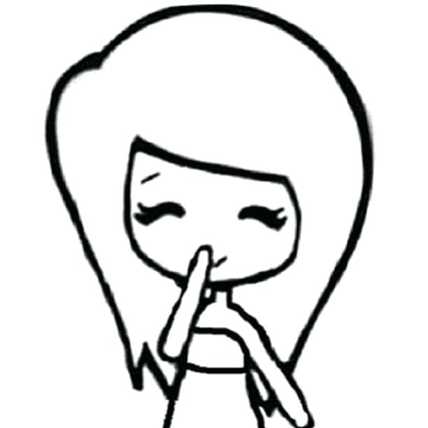 612x612 Chibi Template Girl