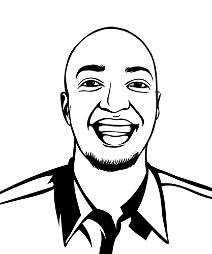 417x500 Chin Drawing Profile Transparent Png Clipart Free Download