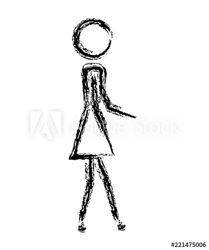 419x500 Female Figure Human Silhouette