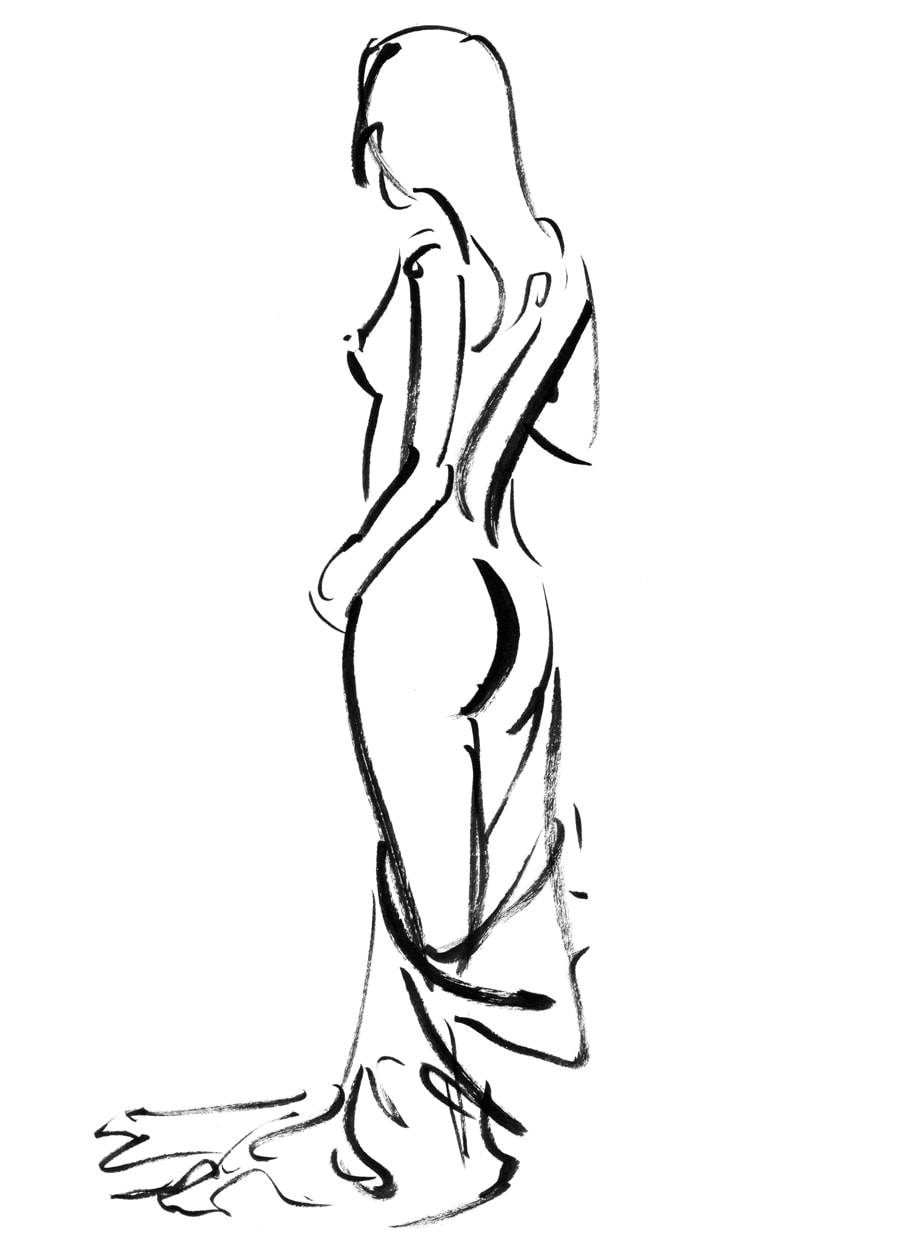 900x1238 Gesture Drawing The Third
