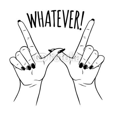 400x400 hand drawn female hands in w for whatever gesture flash tattoo