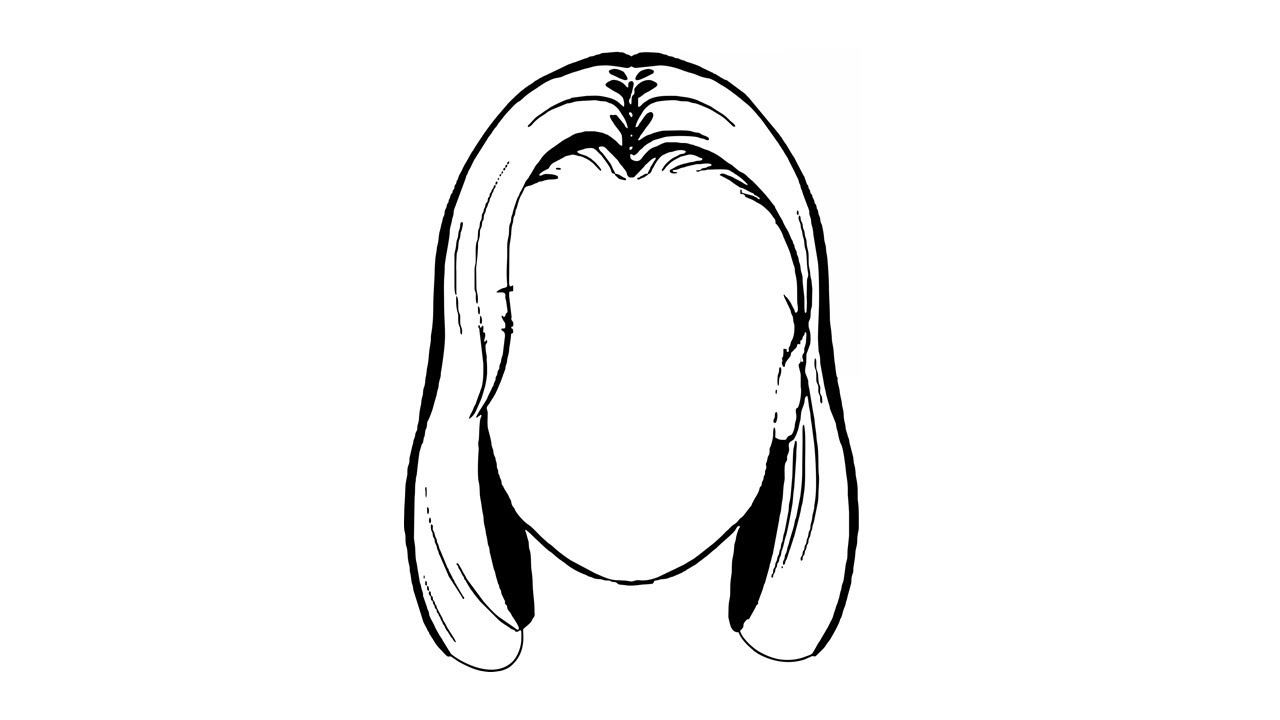 1280x720 How To Draw A Female Hair