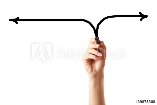 500x334 Female Hand Drawing Fork With Black Marker