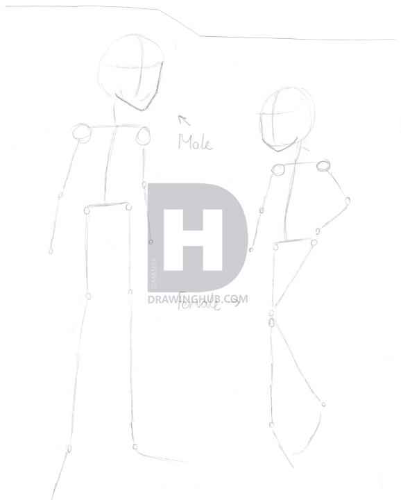 578x720 How To Draw Anime Or Manga People, Step