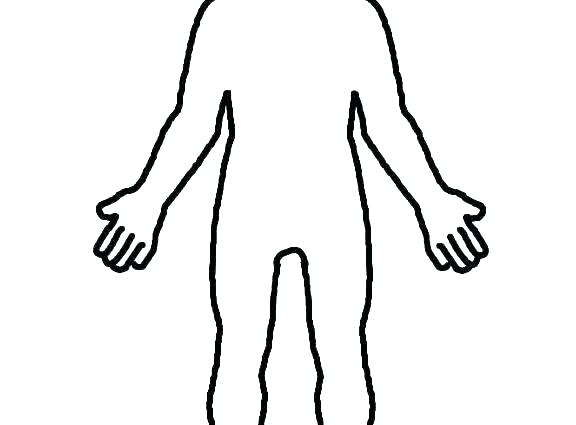 Female Human Body Outline Drawing | Free download on ClipArtMag