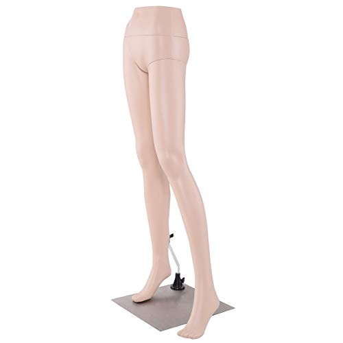 500x500 Giantex Female Half Body Legs Mannequin Plastic Pants Form