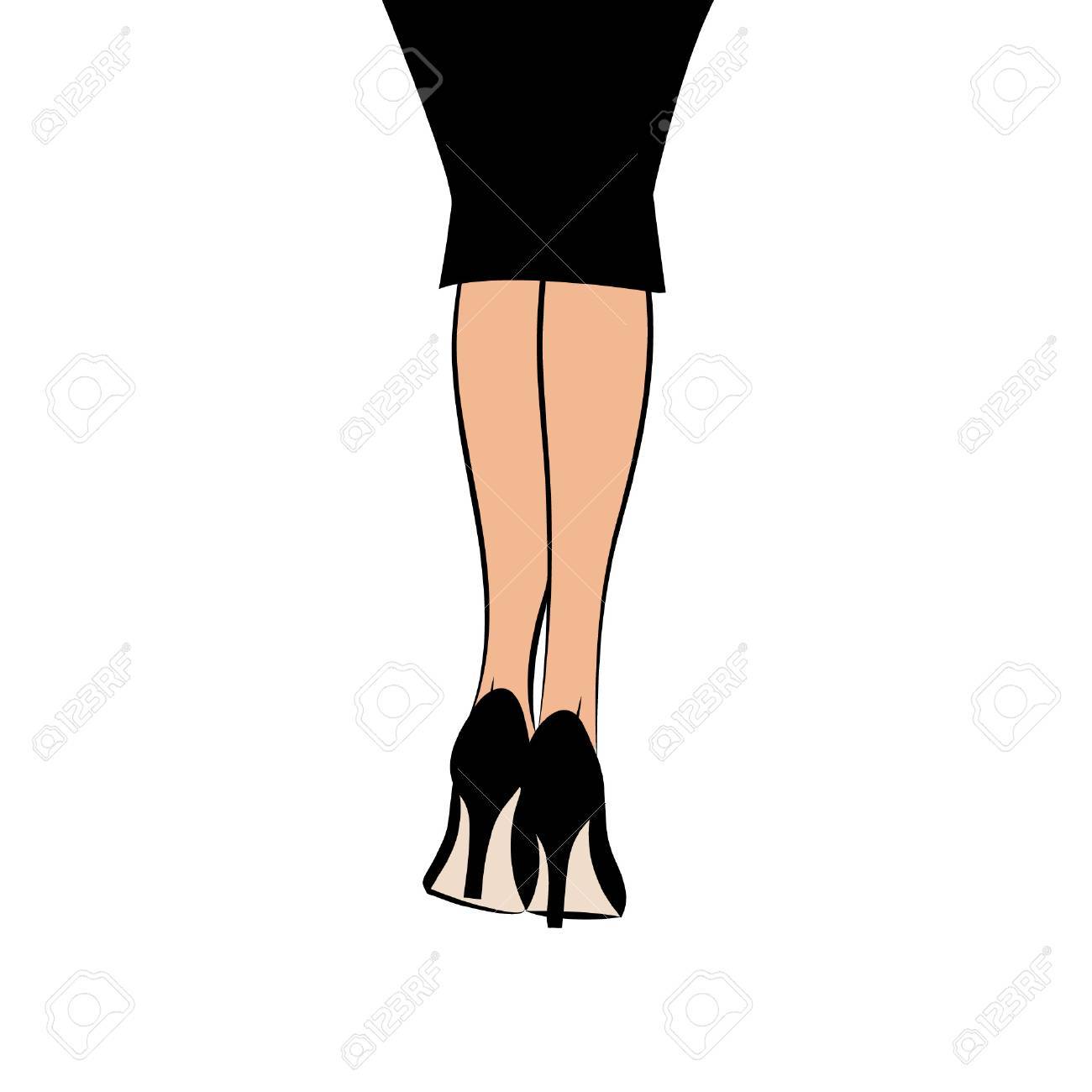 1300x1300 Collection Of 'female Legs Silhouette' Download More Than