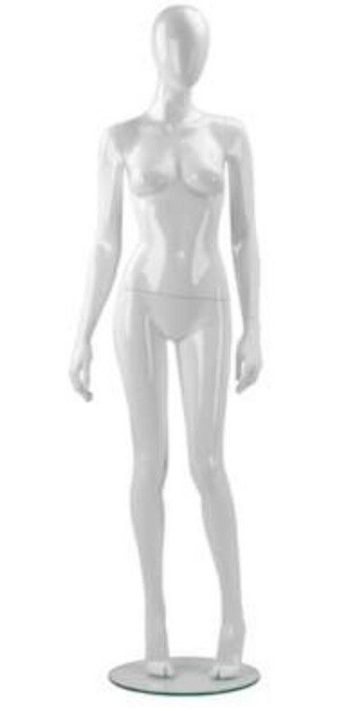 396x788 Female White Faceless Mannequin