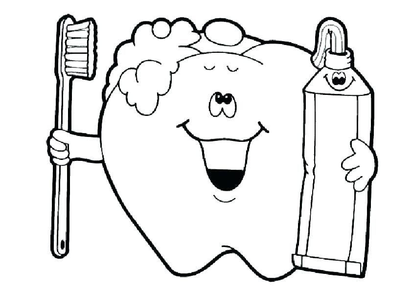 842x595 Coloring Pages Dentist