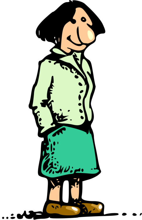 486x750 Human Nose Cartoon Woman Drawing Female Cc0