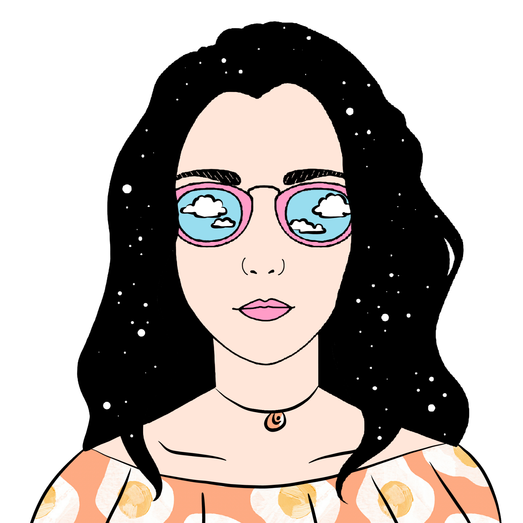 1773x1773 Madebyme Outline Girl Outlines Draw Drawing Sketch Free