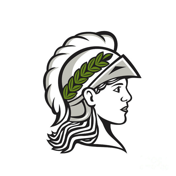 600x600 Female Warrior Art