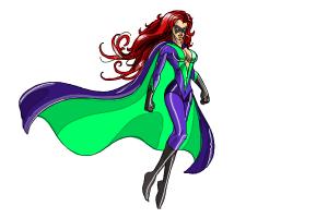 300x200 How To Draw Female Superheroes