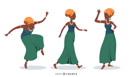 442x260 Superhero Woman Poses Drawing