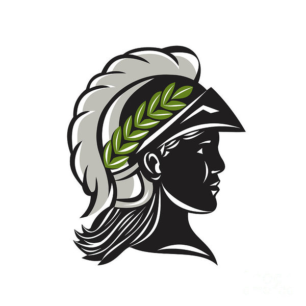 600x600 Female Warrior Art