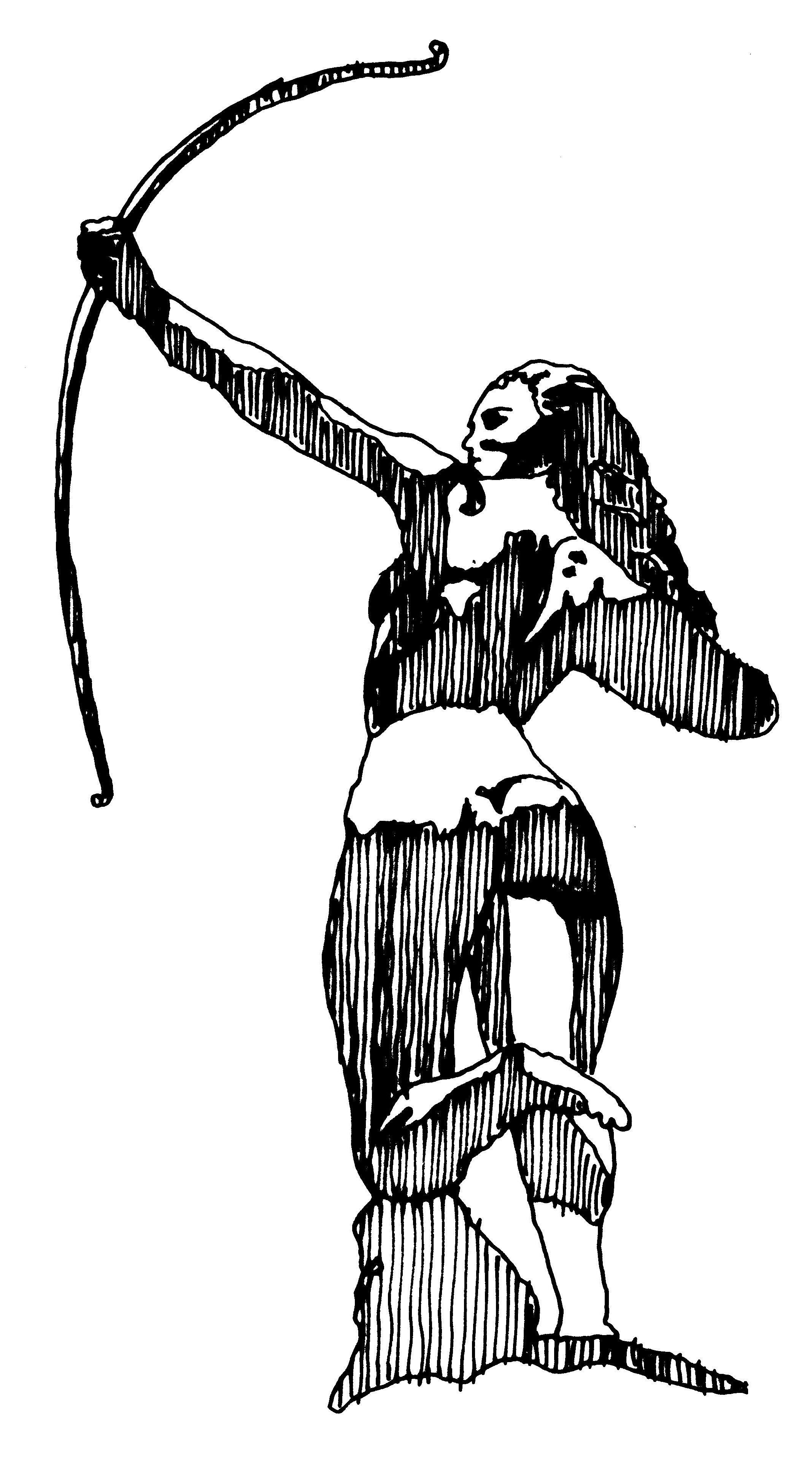 2135x3841 Diana Cazadora Tinta In Drawings, Art, Drawing Sketches