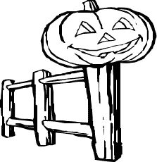 223x230 Fence Halloween Drawings Halloween Holidays Wizard