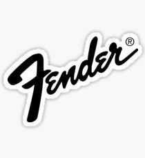 210x230 fender drawing stickers redbubble