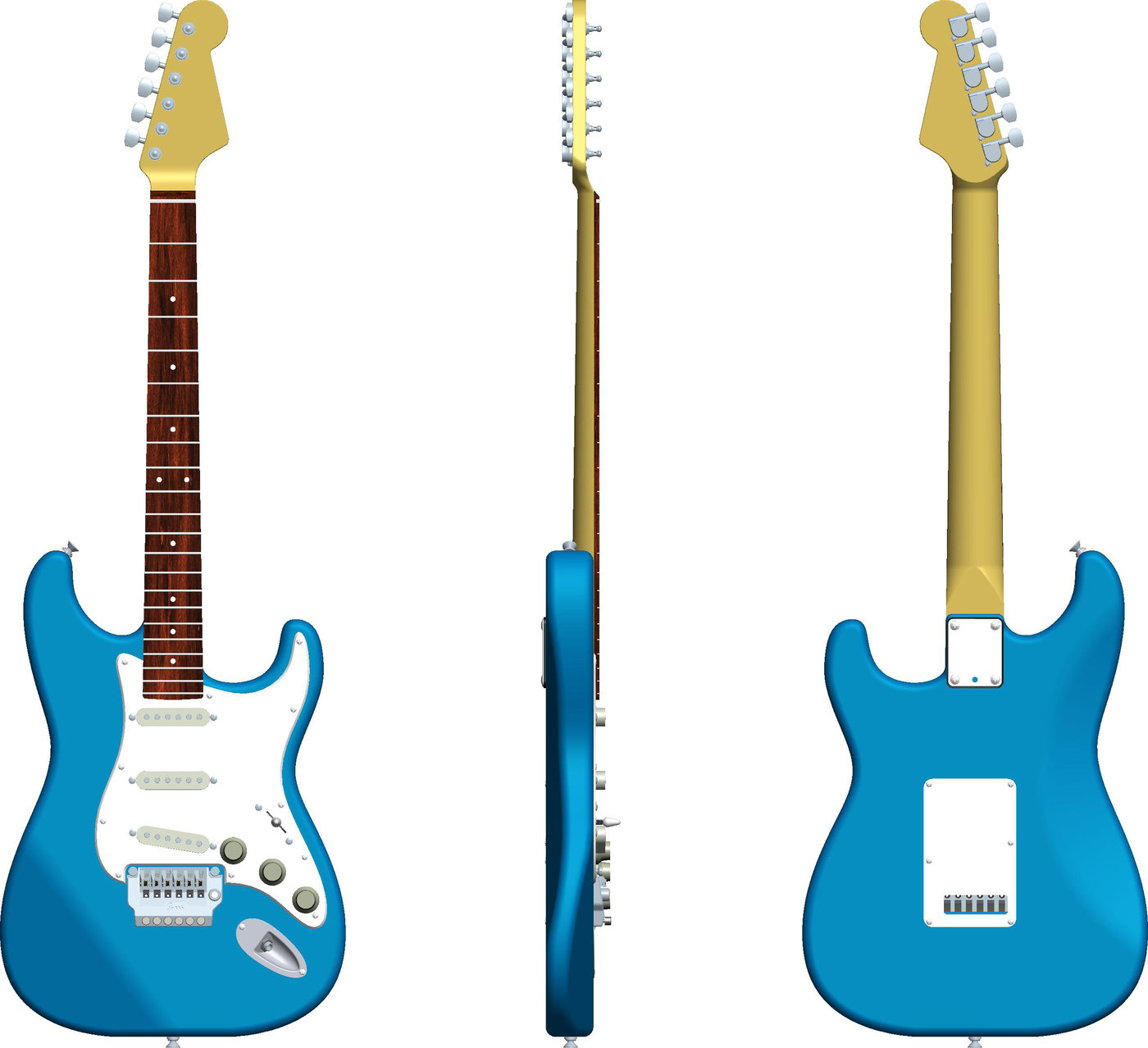 Fender Stratocaster Drawing Free download on ClipArtMag