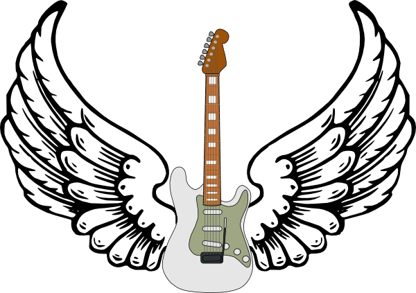 600x423 stratocaster guitar clipart guitar with wings clip art tattoo