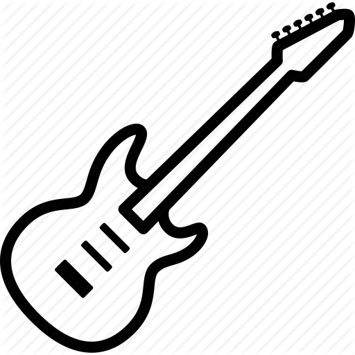 512x512 Collection Of Free Guitar Drawing Bass Download On Ui Ex