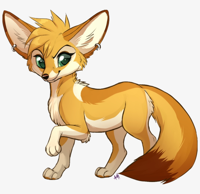 820x792 Drawn Furry Fennec Fox