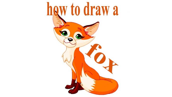 728x410 Easy Fox Drawing Tutorial Head Kawaii Fantastic Cute Fennec Terry