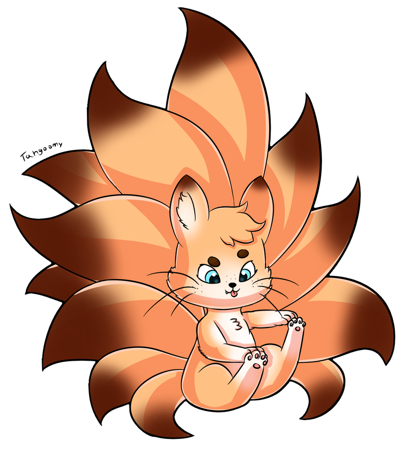 828x965 twelve tailed fennec fox