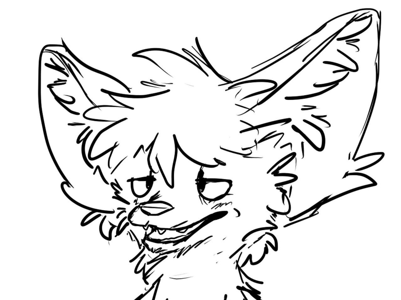 1280x960 Fennec With Stylus