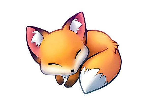 570x428 Fennec Fox Clipart Cute Cartoon