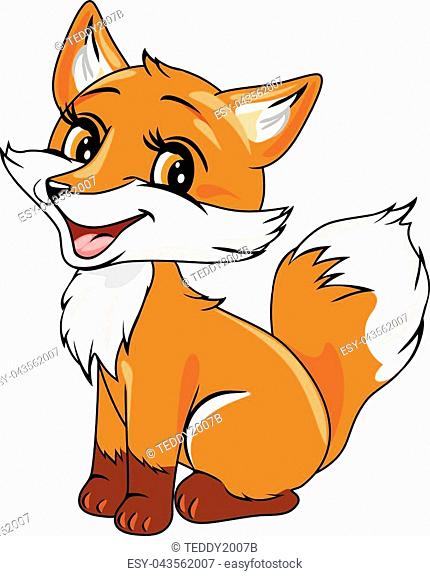 430x576 Fennec Fox Vector