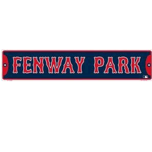 300x300 Fenway Park Metal Street Sign My Dream Art Wall