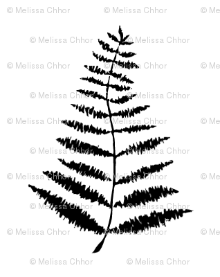 318x400 Fern Leaf Wallpaper