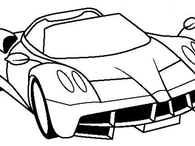 Ferrari Car Drawing | Free download on ClipArtMag