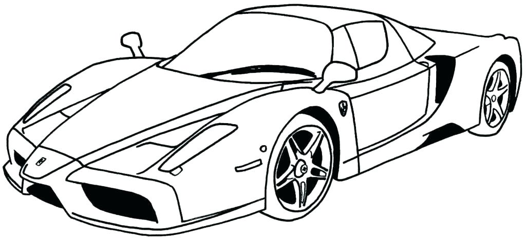 Ferrari Drawing | Free download on ClipArtMag