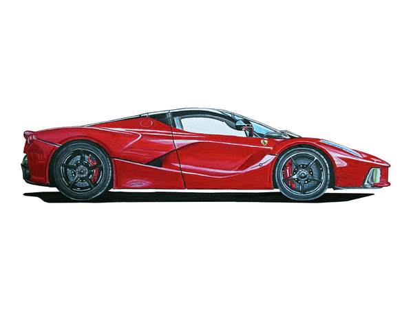 600x450 Ferrari Drawings