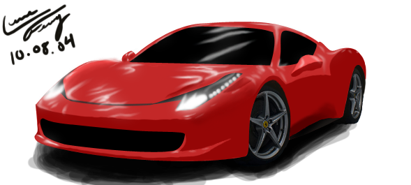 589x265 supercar drawing italia transparent png clipart free