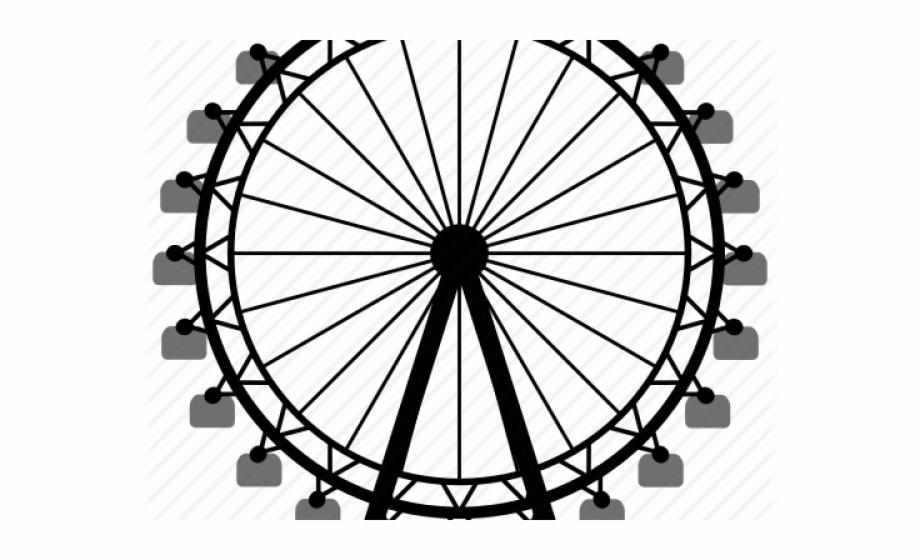 920x560 Ferris Wheel Vector Png Free Png Images Clipart Download