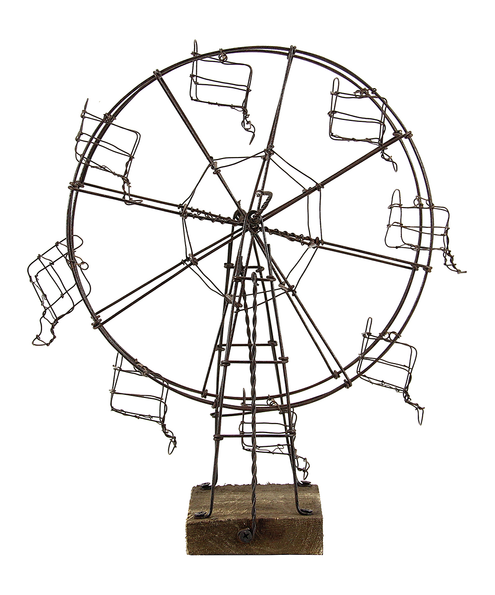 1000x1201 Brewster Home Fashions Linden Medium Brown Ferris Wheel Zulily