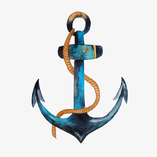 650x651 drawing anchor, anchors, ferry, watercolor png image and clipart