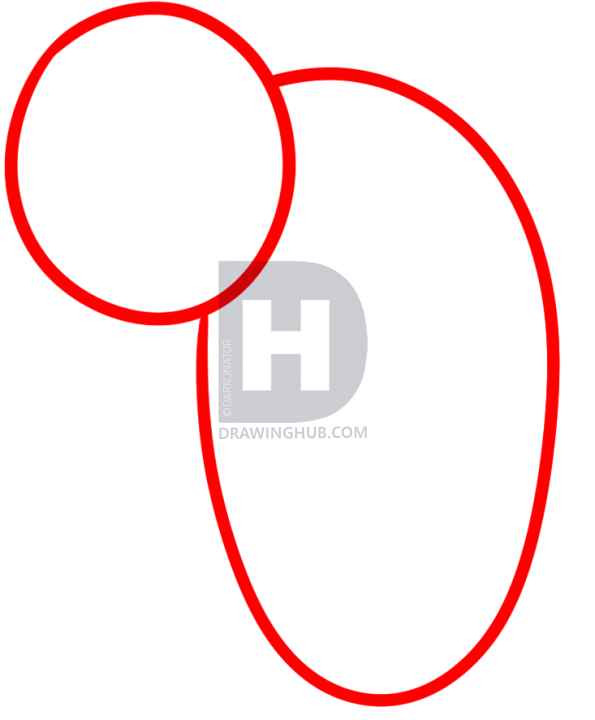 595x720 How To Draw A Fetus, Step