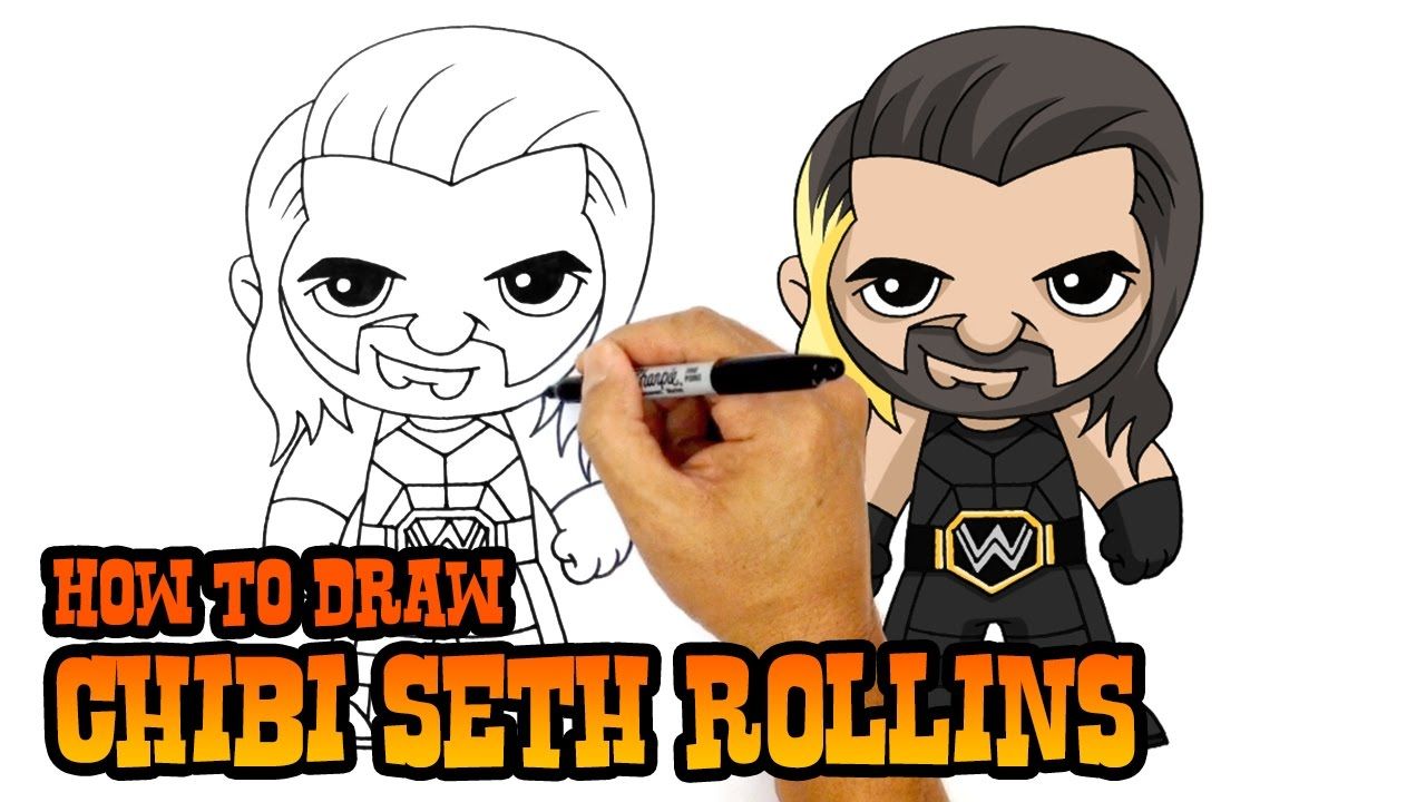 1280x720 How To Draw Seth Rollins