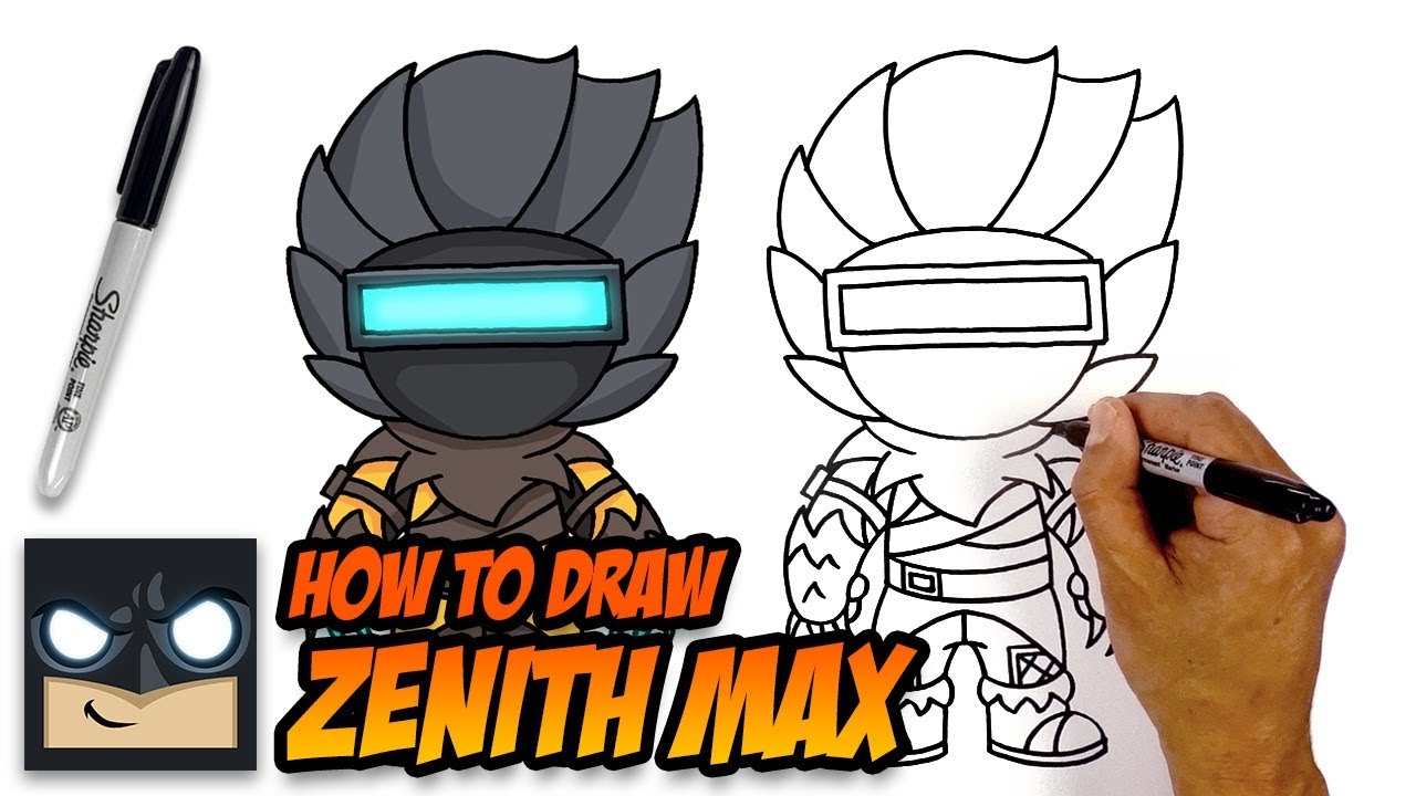 1280x720 How To Draw Zenith Max Fortnite Step