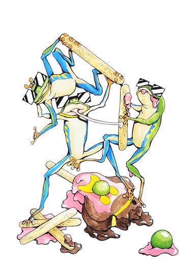 375x537 The Bubblegum Never Tasted Very Good Drawing