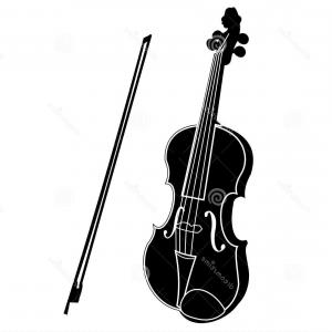300x300 photostock vector violin linear icon thin line illustration fiddle