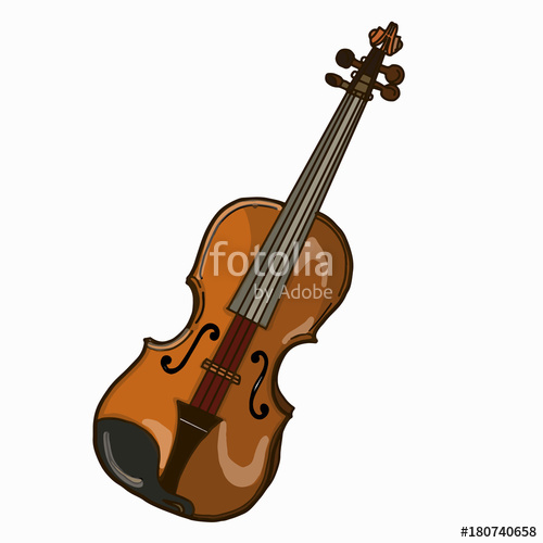 500x500 Realistic Violin Drawing Stock Photo And Royalty Free Images