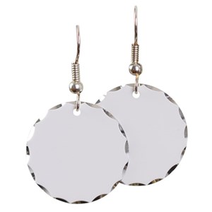 300x300 Field Hockey Stick Drawing Earrings