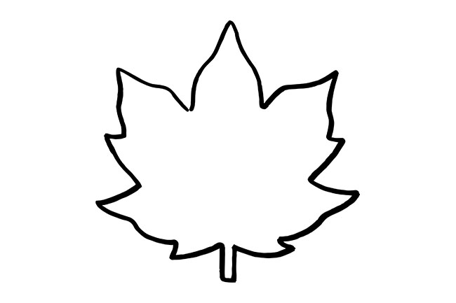 650x433 Leaf Template