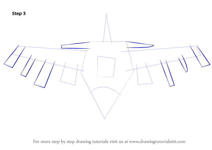 845x598 Learn How To Draw Fighting Falcon
