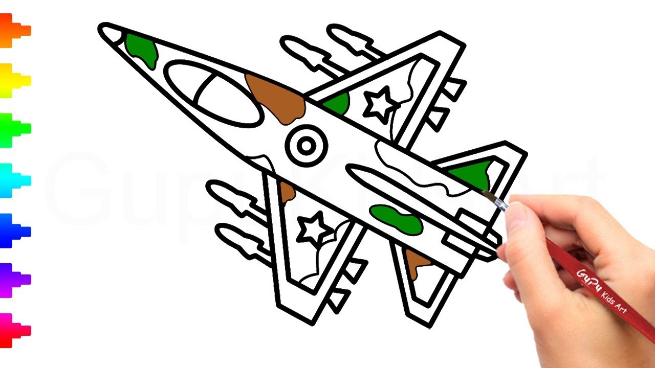 Fighter Plane Drawing | Free download on ClipArtMag